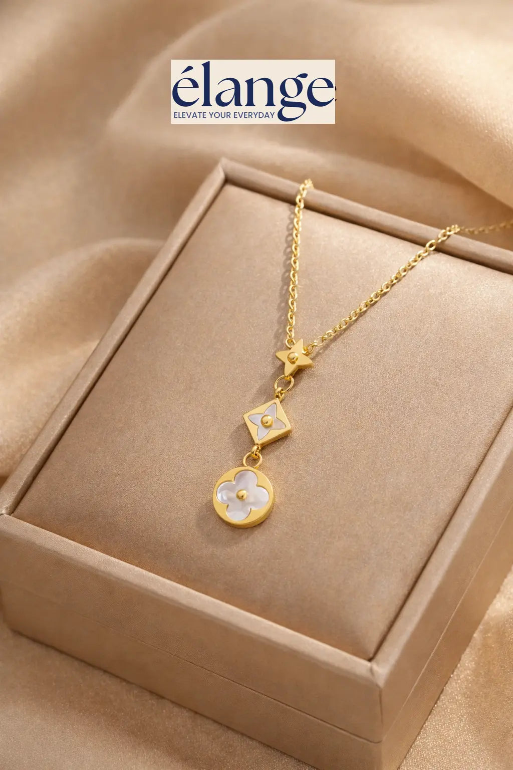 AURA BLOSSOM TRIO Collana élange