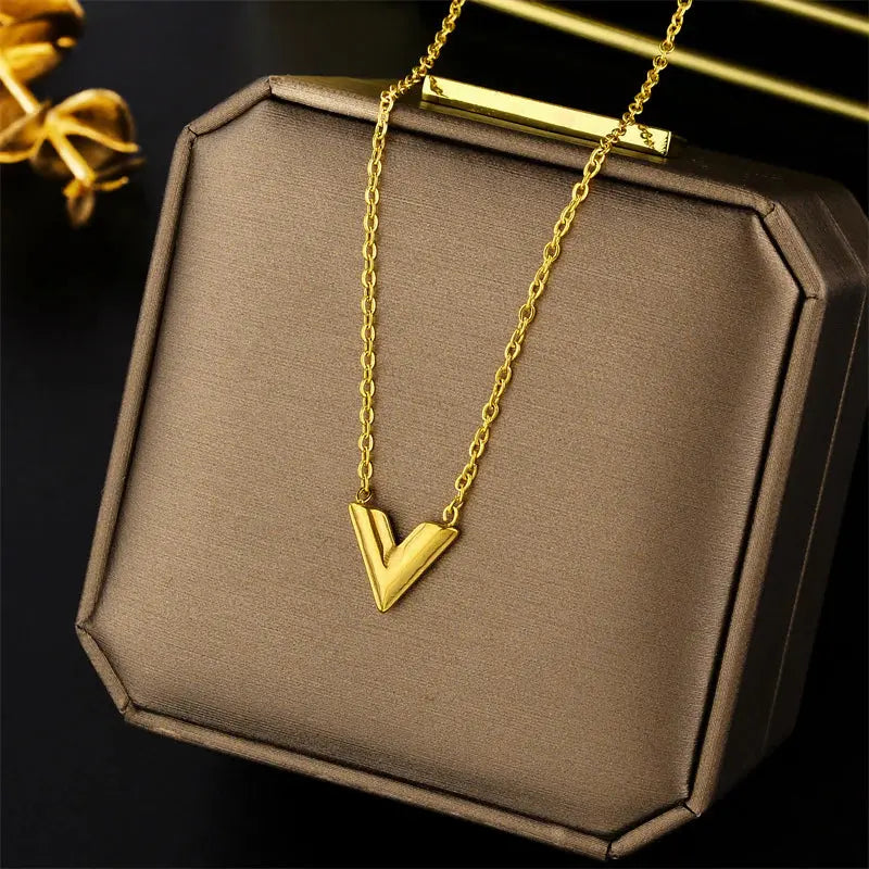 VICTORY Oro Collana élange